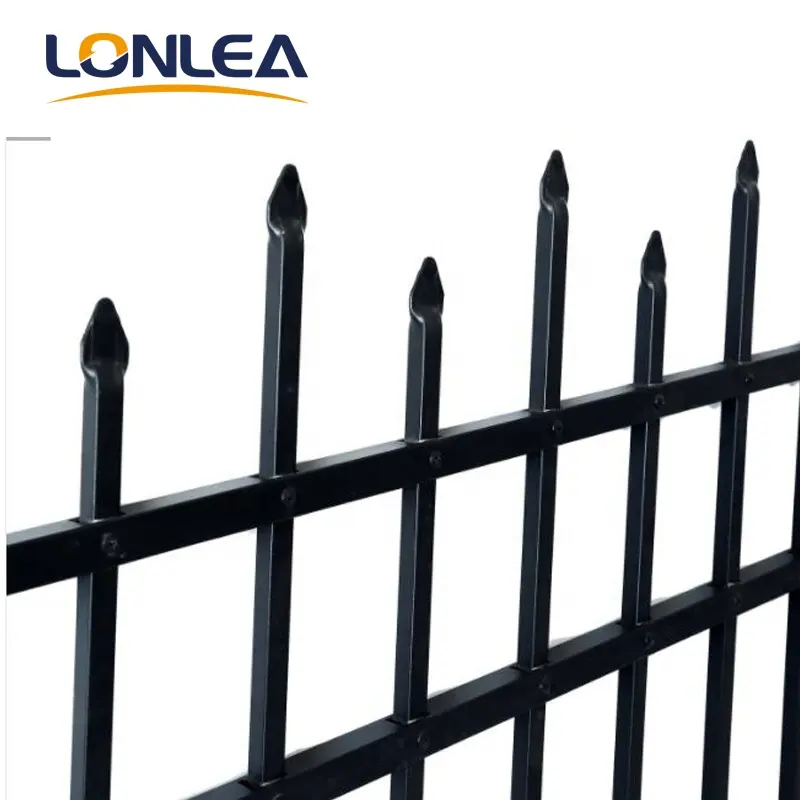 Metal fence panels aluminum outdoor privacy fence