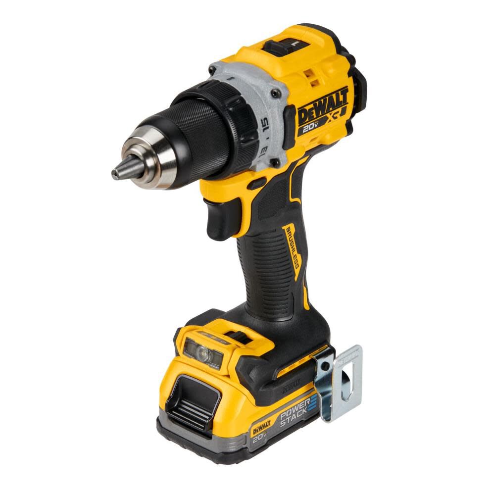 DEWALT 20V XR COMPACT DRILL DRIVER with POWERSTACK DCD800D1E1 from DEWALT