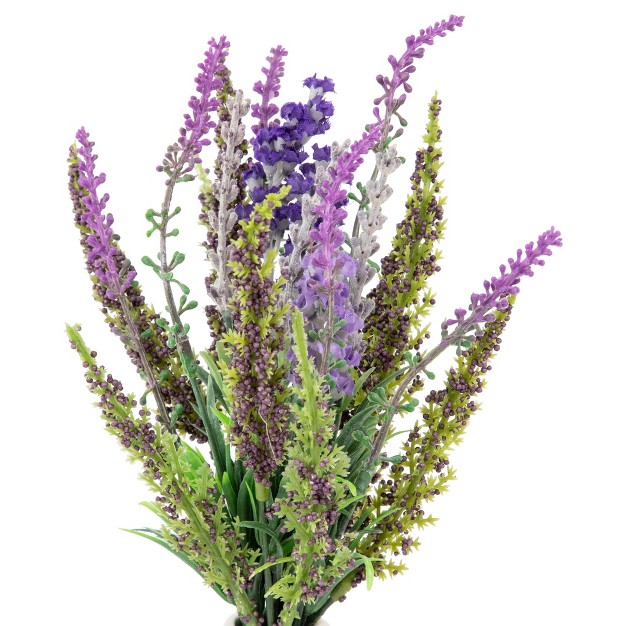 Lavender Bundle Artificial Floral Half Bouquet