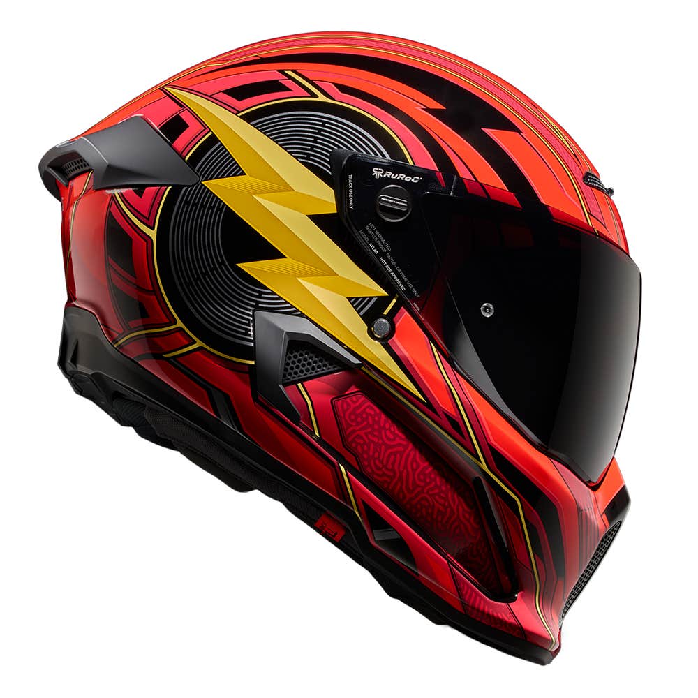 Ruroc |  ATLAS 4.0 The Flash | Full Face Bluetooth Motorcycle Helmet | Ruroc