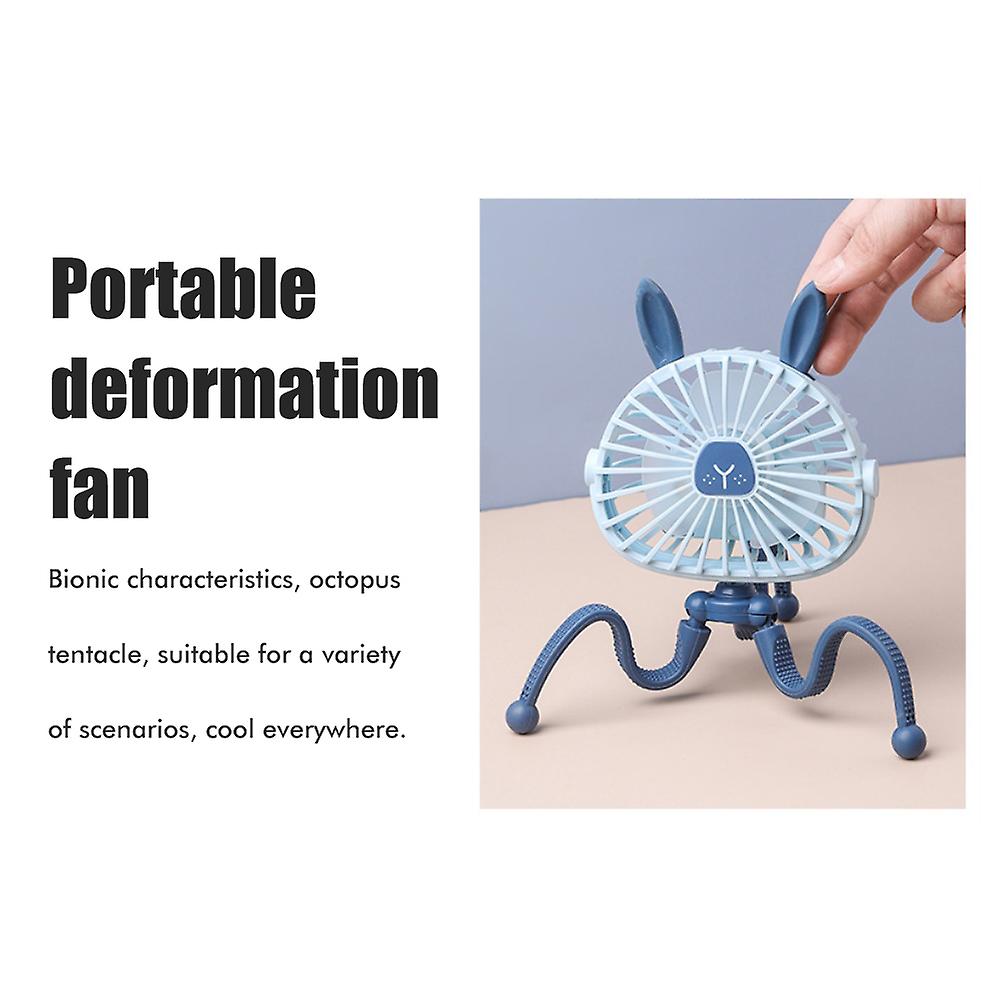 Quiet Portable Fan，Mini Handheld Fan Clip USB Rechargeable Fan Mini Handheld Fan Multi-Functional