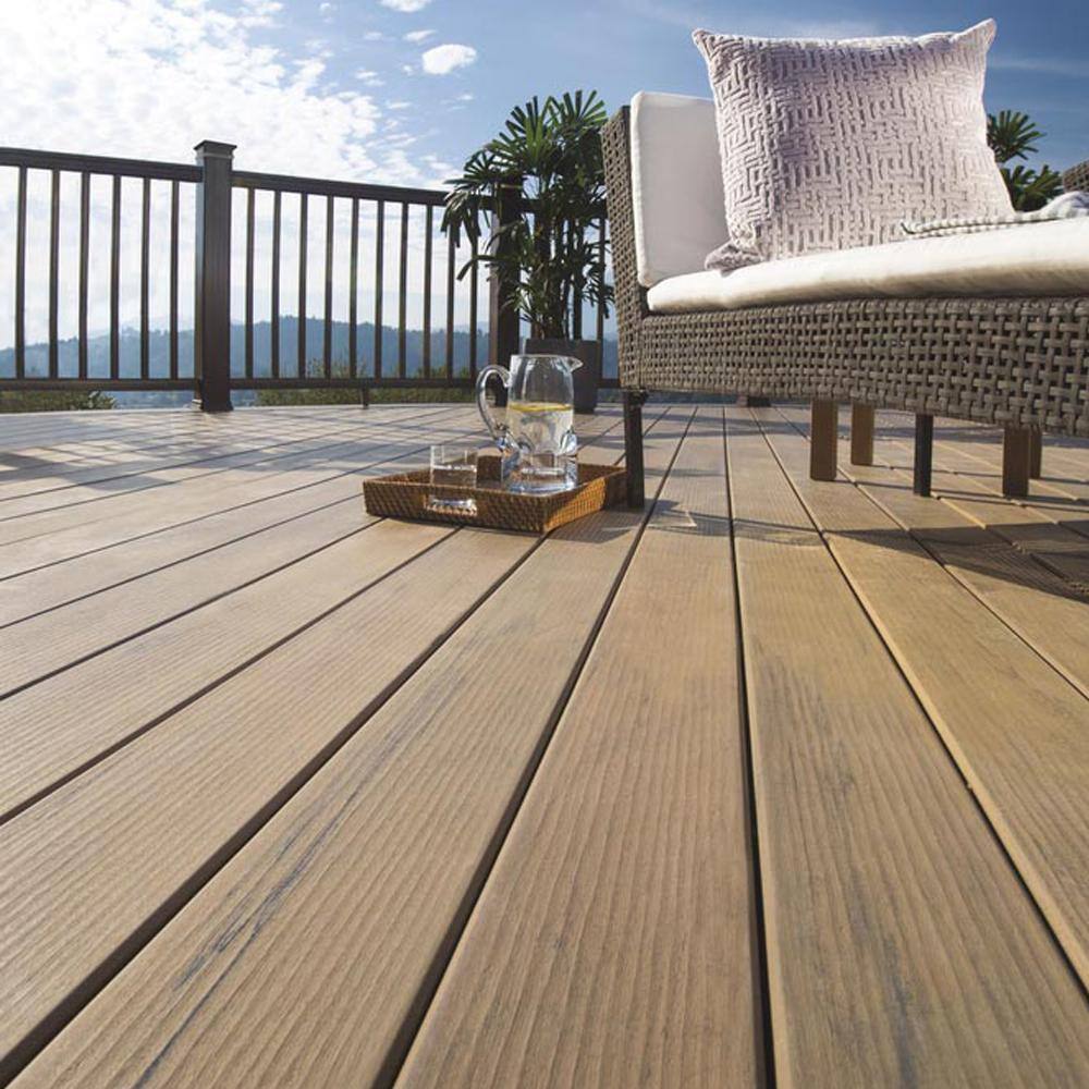 TimberTech PRO Legacy Collection 4-Sided Premium Capped Composite Decking Board