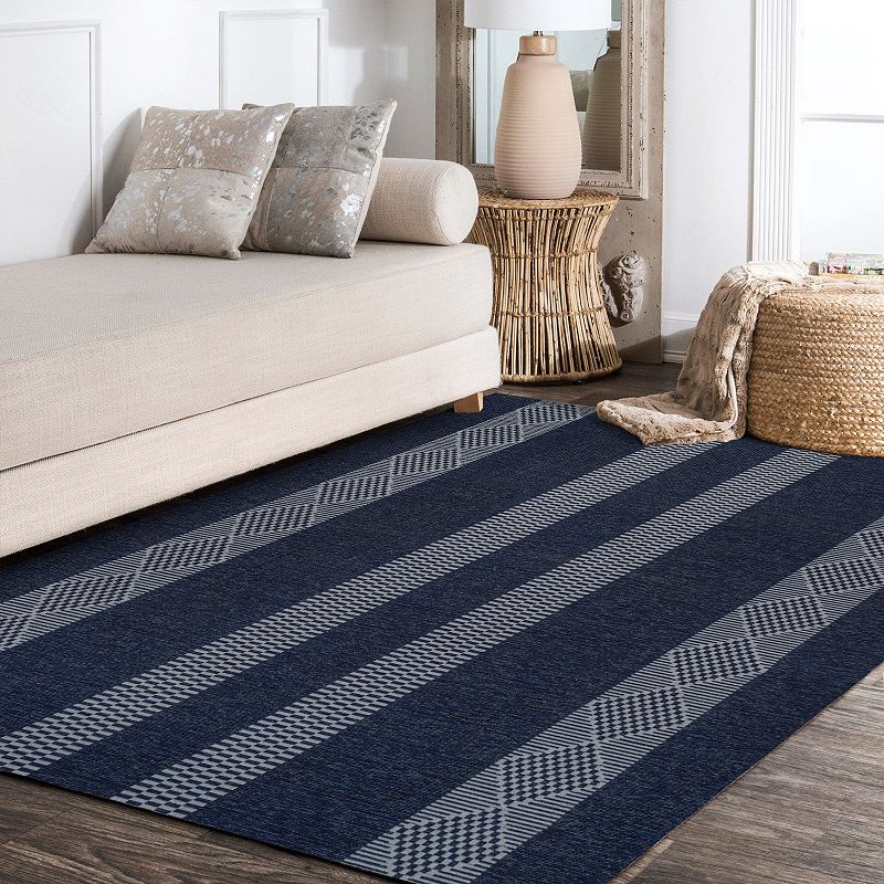 Nautisk Machine-Washable Rug