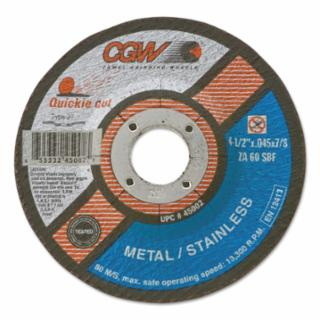 Cgw Abrasives 421 48011 4 1/2X7/8 24 Grit Alumox R...