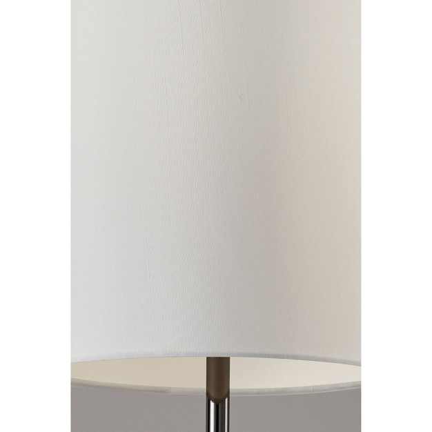 Bella Floor Lamp Black Nickel Adesso