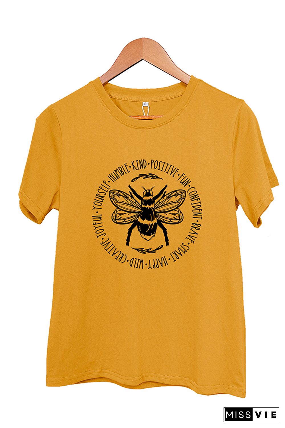 Bee Something Graphic T-Shirt Wholesale