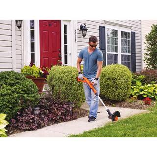 BLACK+DECKER 20V MAX Cordless Battery Powered String Trimmer and Leaf Blower Combo Kit with 3 Spools  (2) 1.5 Ah Batteries  Charger LCC2223ZP