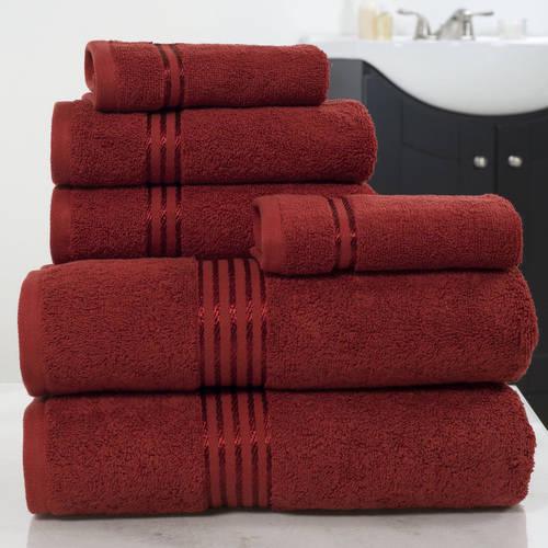 Somerset Home 100% Cotton Hotel 6Piece Towel Set  Crowdfused