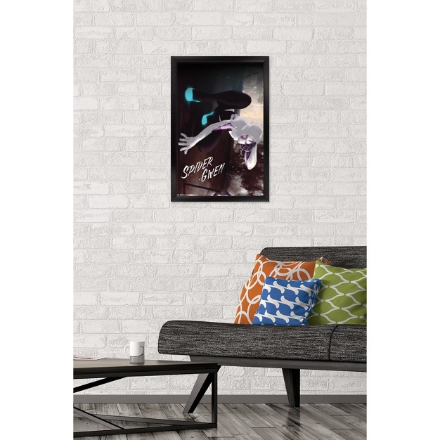 Trends International Marvel Comics Spider gwen Wall Framed Wall Poster Prints