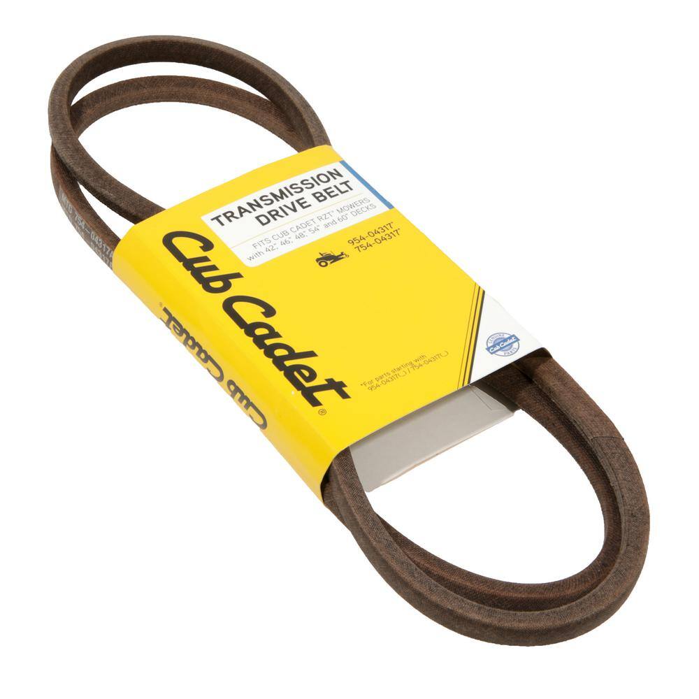 Cub Cadet Original Equipment Transmission Drive Belt for Select Zero Turn Lawn Mowers OE# 954-04317 490-501-C069