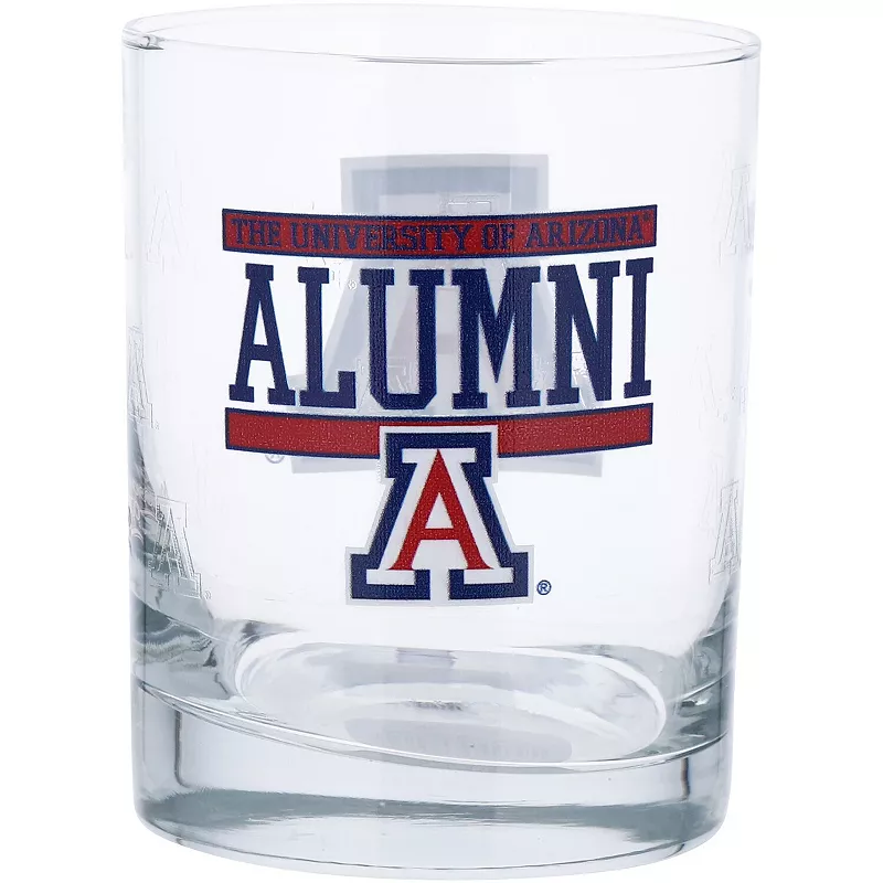 Arizona Wildcats 14oz. Repeat Alumni Rocks Glass