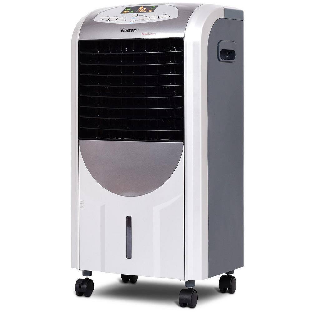 Costway 215 CFM Portable Evaporative Cooler Fan and Heater Humidifier EP23664