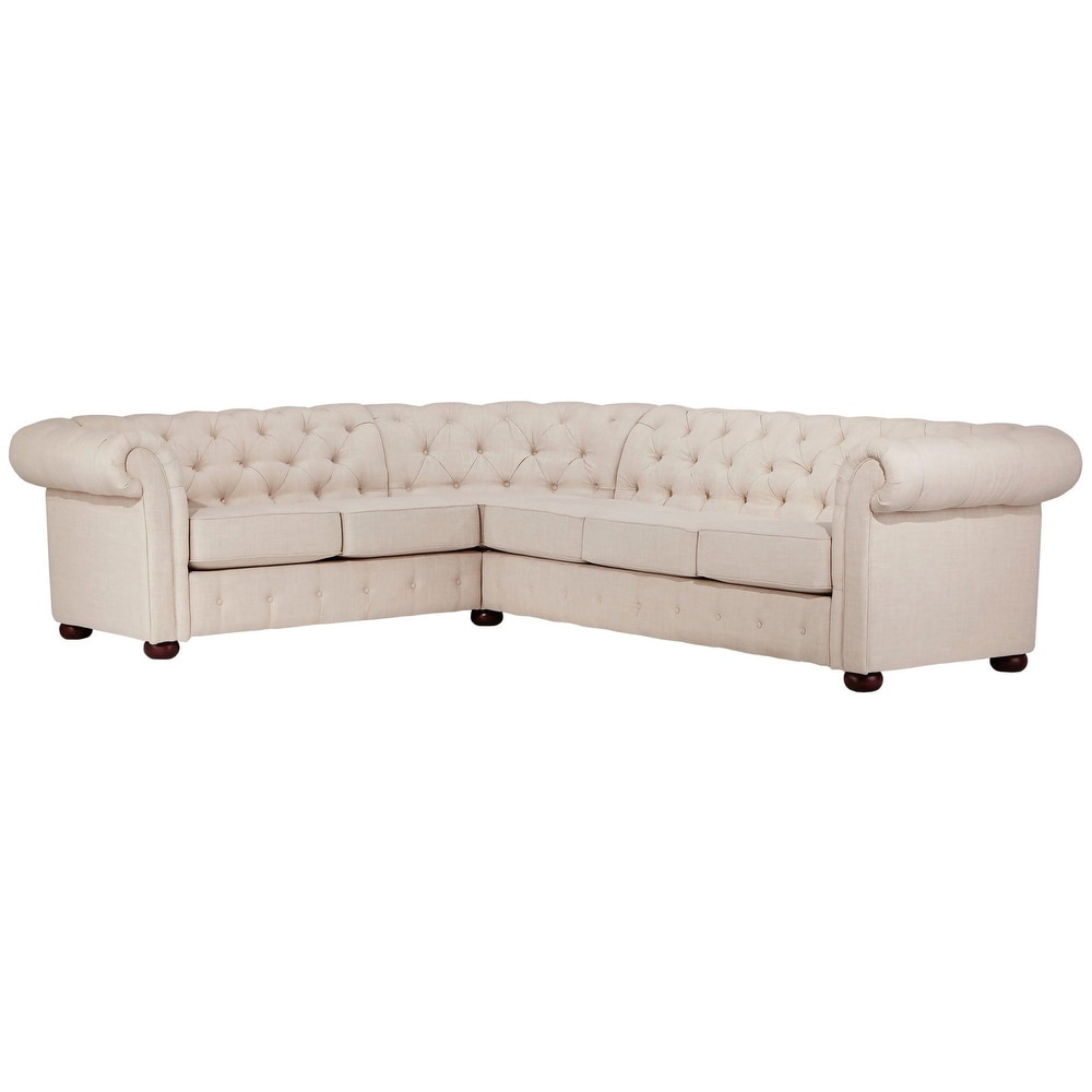 Knightsbridge Chesterfield Sectional by iNSPIRE Q Artisan