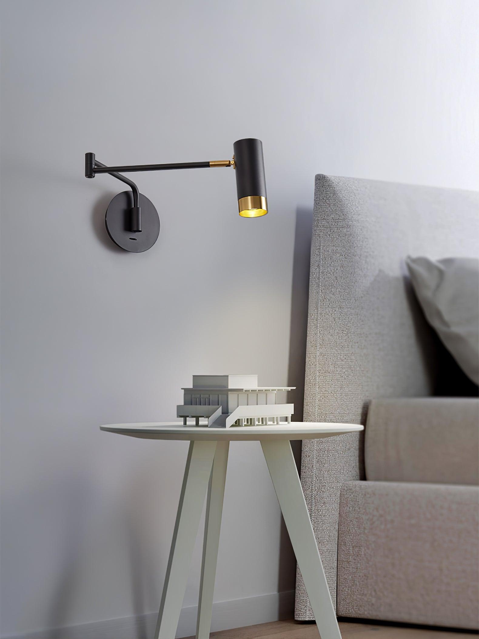 Ridge Arm Wall Lamp