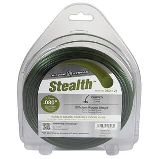 STENS New Stealth Trimmer Line for Approximate Length 05 ft. Color Green Diameter 0.080 in. Size 1 lb. 380-121