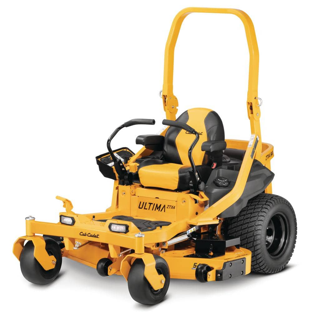 Cub Cadet Ultima ZTX4 54 in. Fabricated Deck 24 HP V-Twin Kohler 7000 Pro Series Engine Zero Turn Mower with Roll Over Protection ULTIMA ZTX4-54