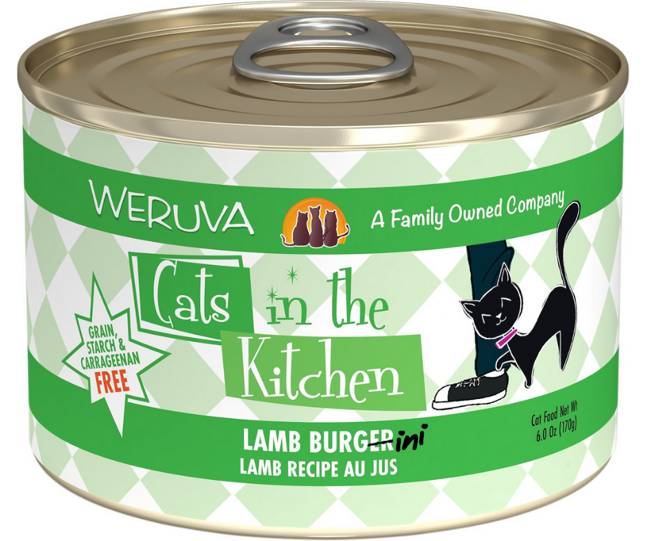 Weruva， Cats in the Kitchen - All Breeds， Adult Cat Grain-Free Lamb Bu