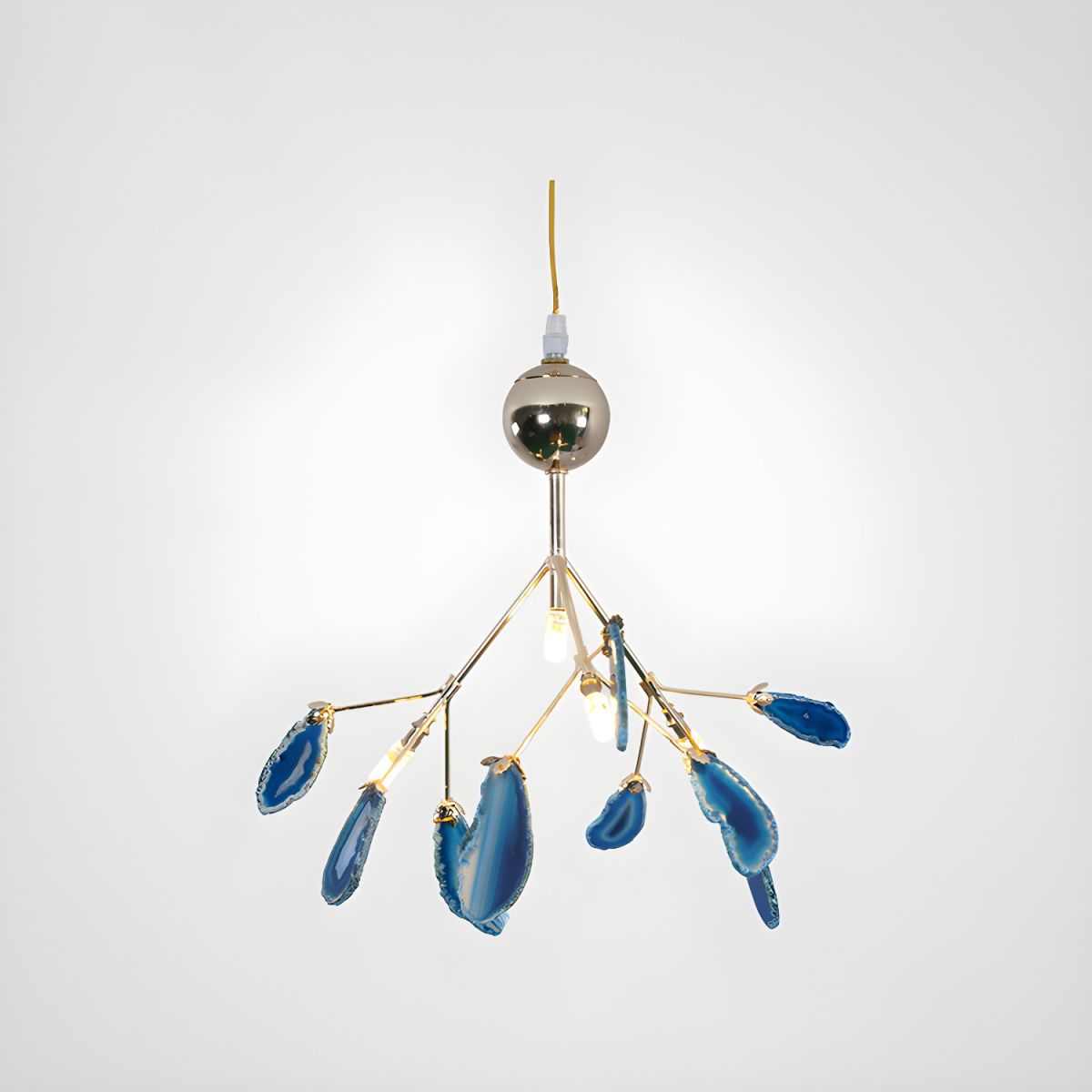 Agate Flake Chandelier