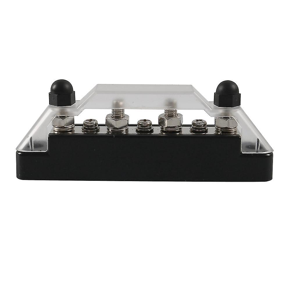 Positive Negative Bus Bar Battery Distribution Block 4 X M6 Car Terminal Block Studs 3 X Terminal B