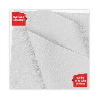 WYPALL (9) 45 in. x (13) 25 in. 60 Wipes Small Roll in White (130-Count) KCC35401