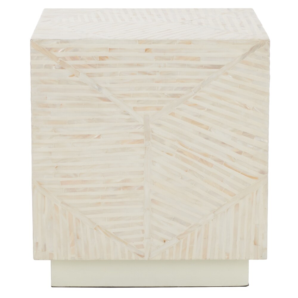 SAFAVIEH Home Collection Kiely Square Stool   17\