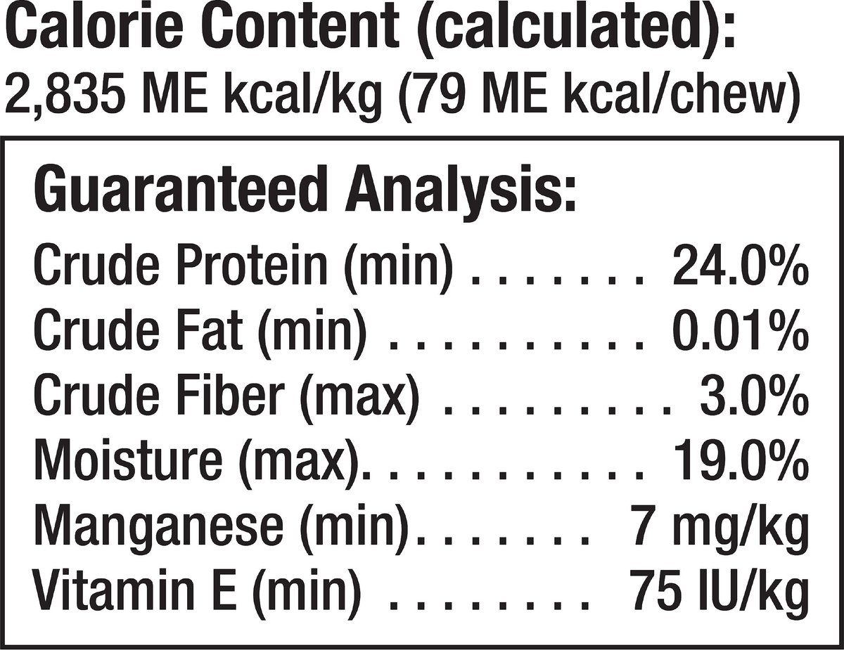 DreamBone Triple Flavor Dumbbells Chicken Flavor Dog Treats， 10 count