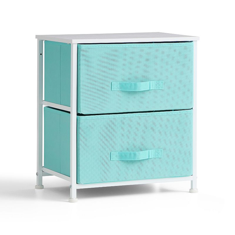 Dream Collection 2-Drawer Fabric Storage Chest