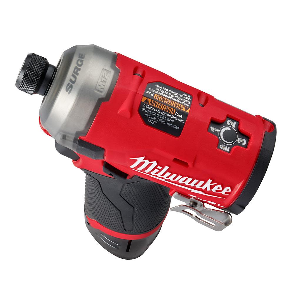 M12 FUEL SURGE 1/4 in. Hex Hydraulic Driver Reconditioned ;