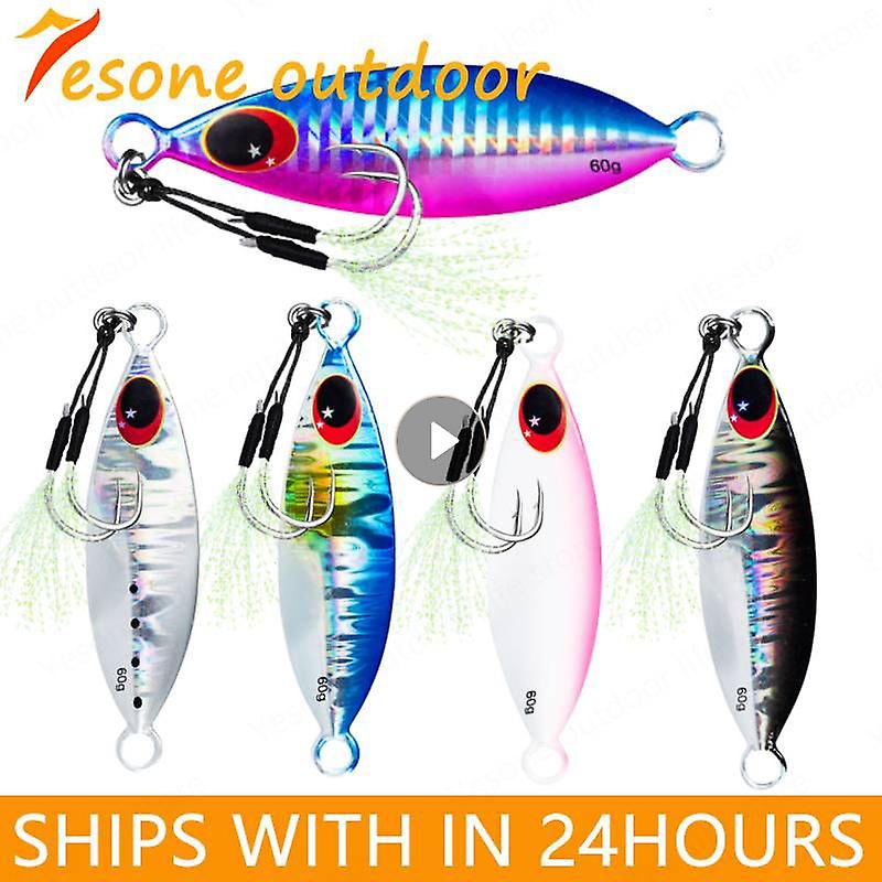 Metal Jig Lure Shore Casting Jigging Lure Slow Jig 20g Light Game Jig Trout Tuna Fish Spoon