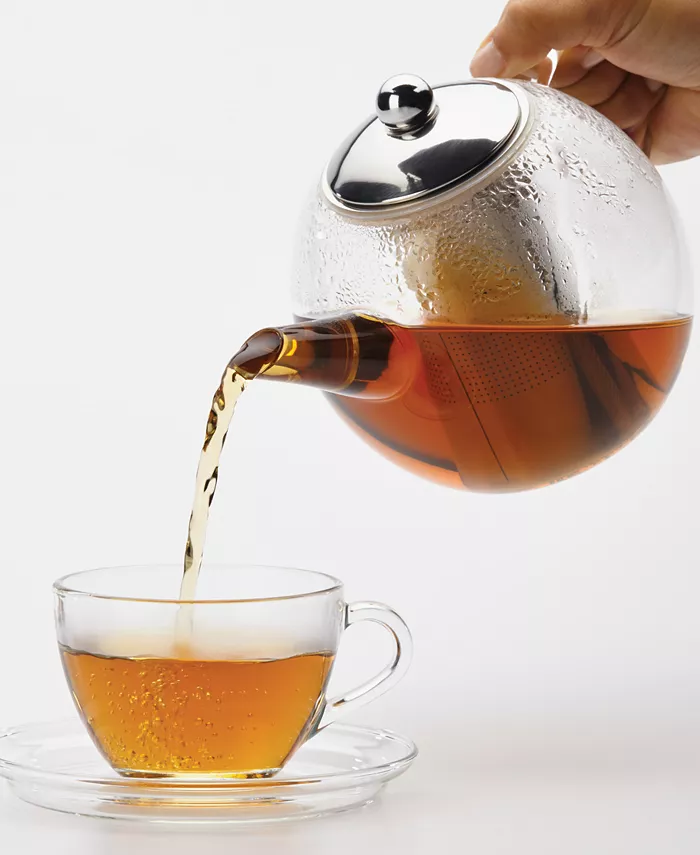 Bonjour Glass Teapot with Shut-Off Infuser