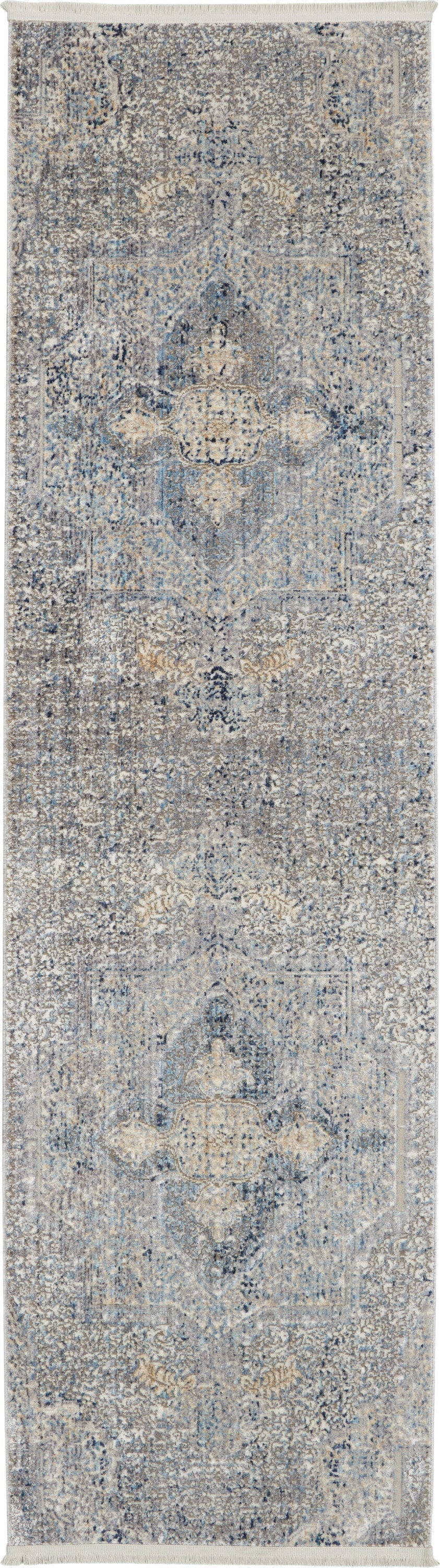 Lustrous Weave Blue/Grey Rug