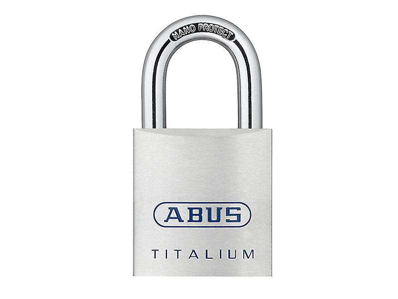 ABUS 80TI/40mm TITALIUM Padlock Keyed Alike KA8012 ABUKA56222