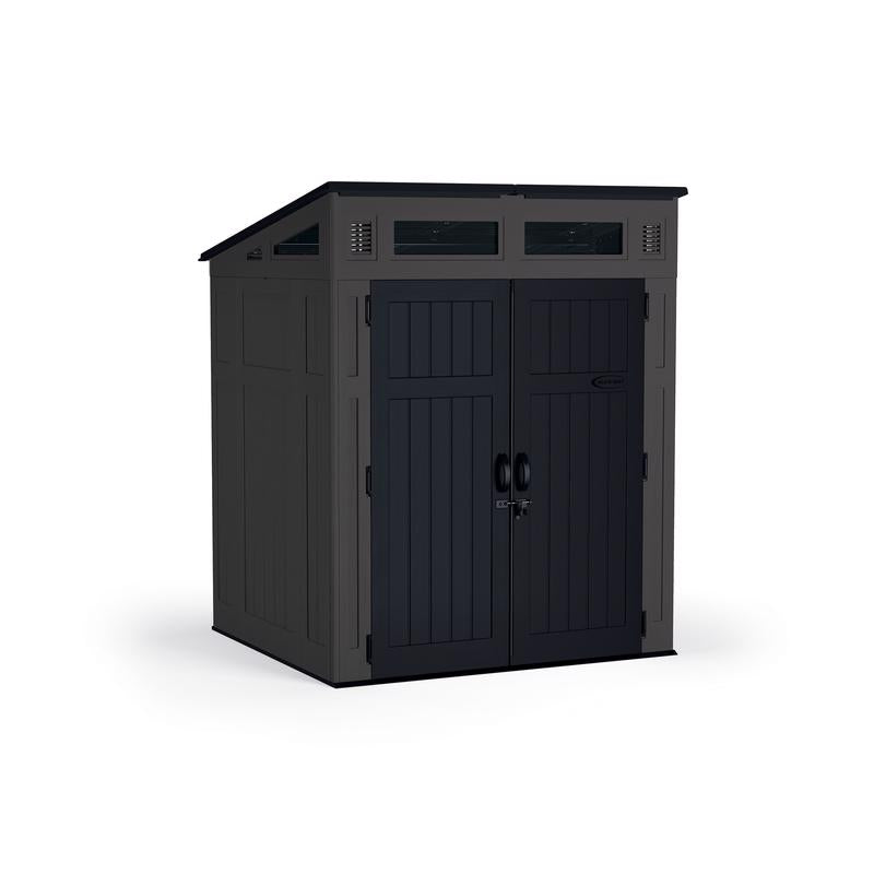 SHED MODRN BLK/GRY 6X5'