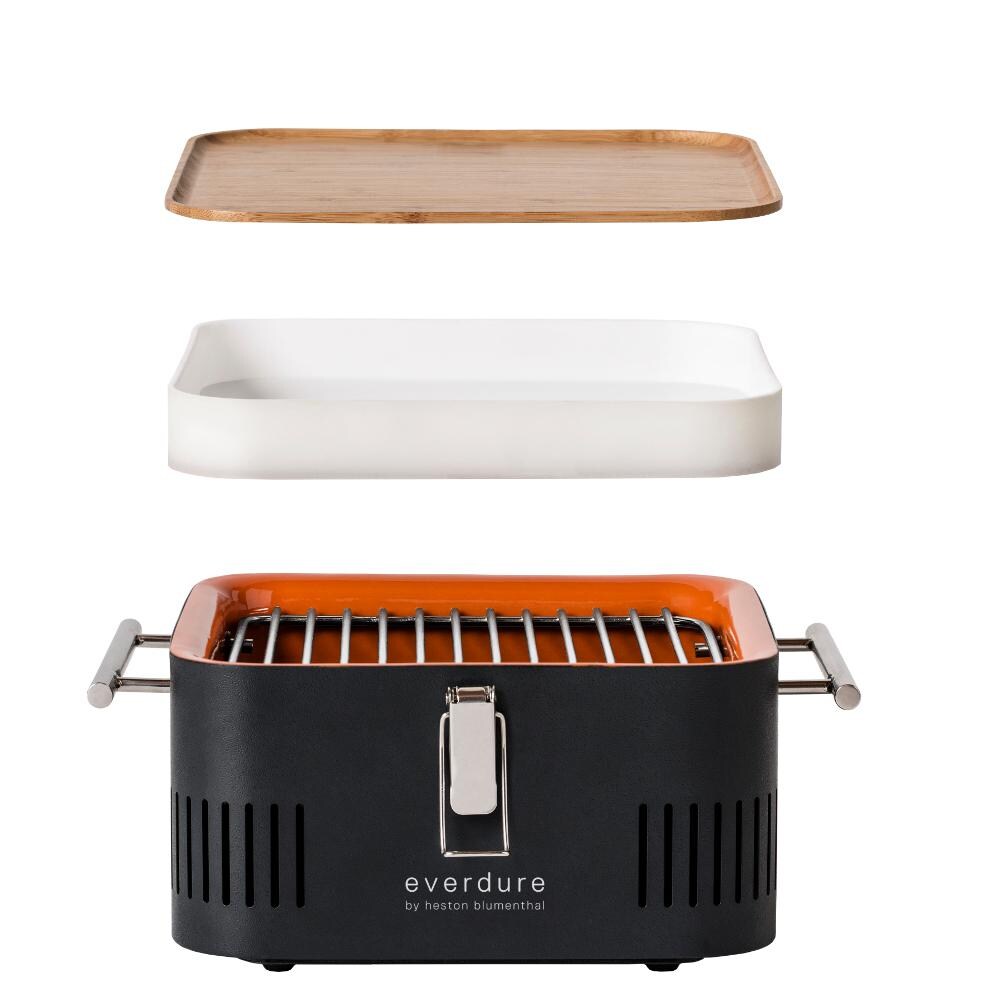 Everdure By Heston Blumenthal CUBE 17-Inch Portable Charcoal Grill