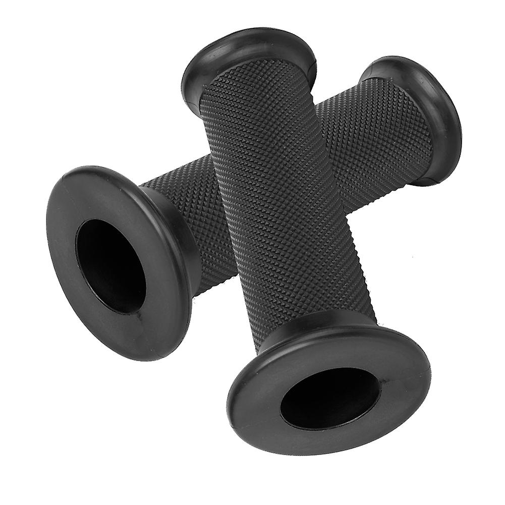 One Pair Universal Rubber Anti-skid Motorcycle Handlebar Hand Grips Modification Accessory