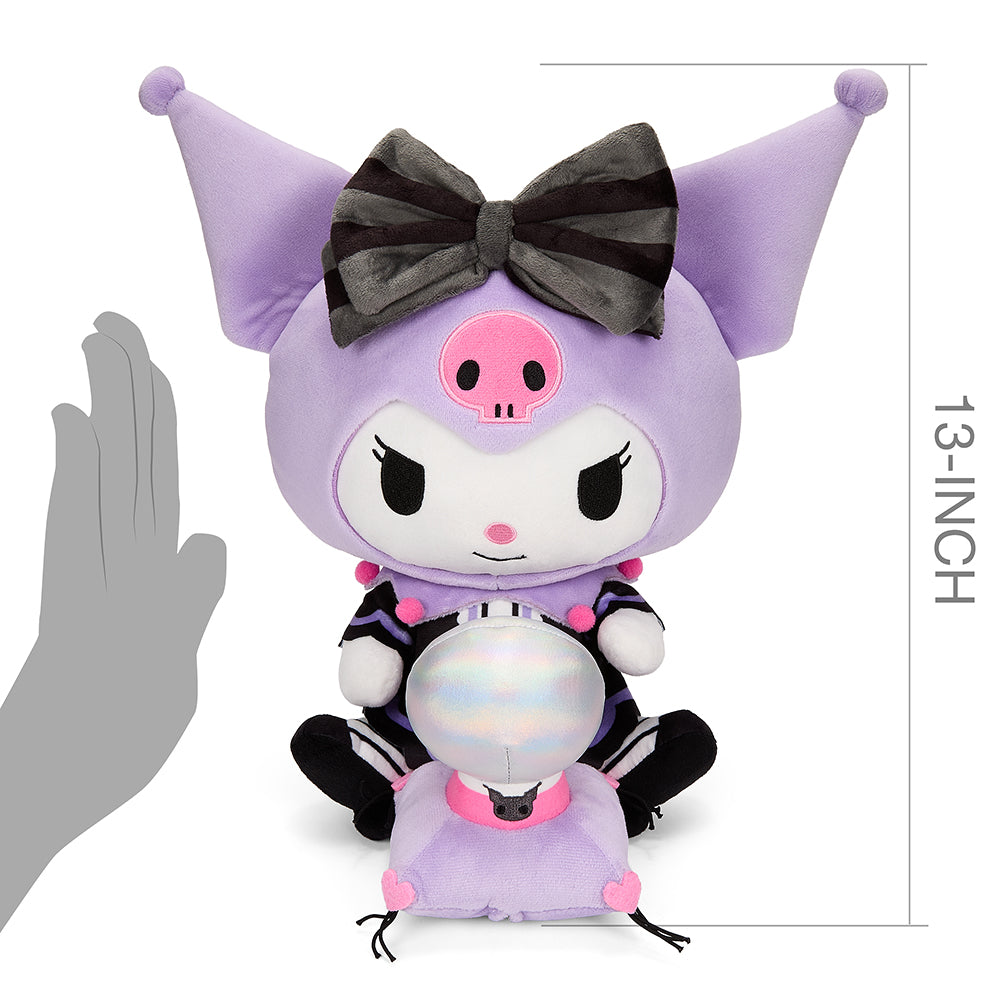 Hello Kitty and Friends Kuromi Fortune Medium Plush with Light-Up Ball