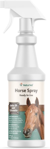 NaturVet Natural Ready to Use Cedar Oil and Citronella Horse Spray