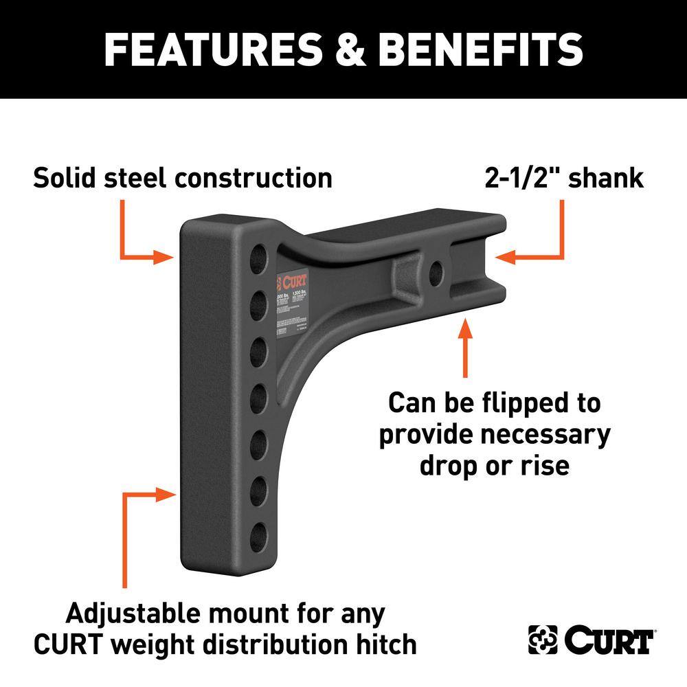 CURT Weight Distribution Shank (2-12