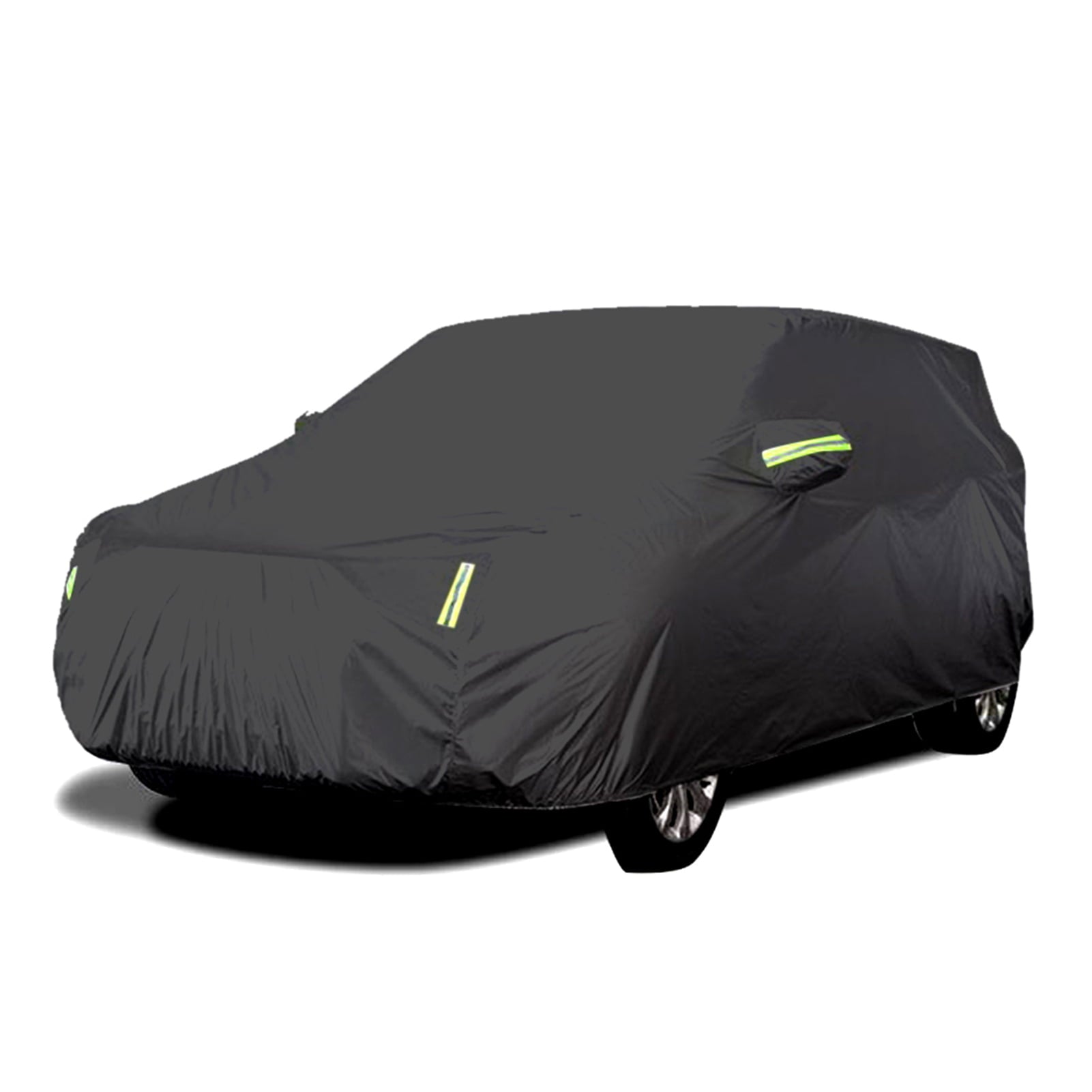 Car Cover Full Covers with Reflective Strip Sunscreen Protection DustproofandWaterproof Cover Scratch-Resistant for 4X4SUV Business Car