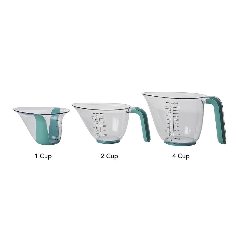 KitchenAid Gourmet Set of 3 Measuring Jugs