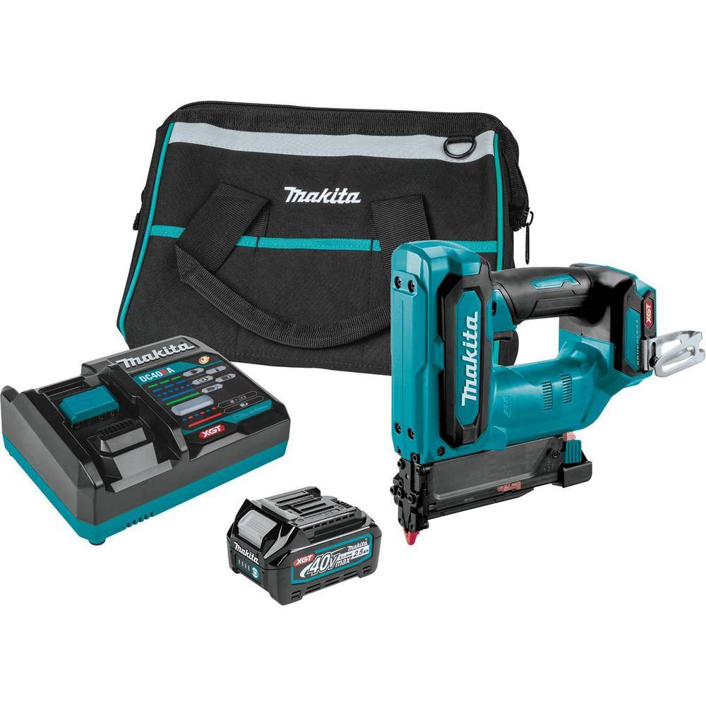 Makita 40V max XGT Brushless Cordless Pin Nailer Kit 23 Ga. 2.5Ah GTP01D1