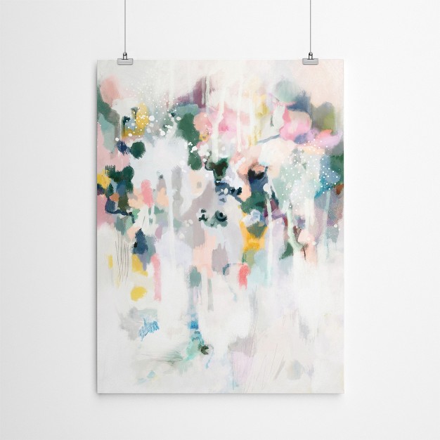 Americanflat Abstract Idylle By Louise Robinson Poster