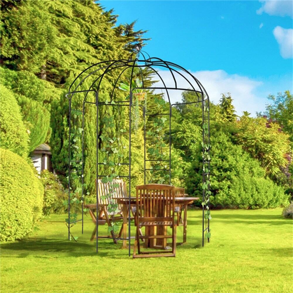 Courtyard Wrought Gazebo Arch