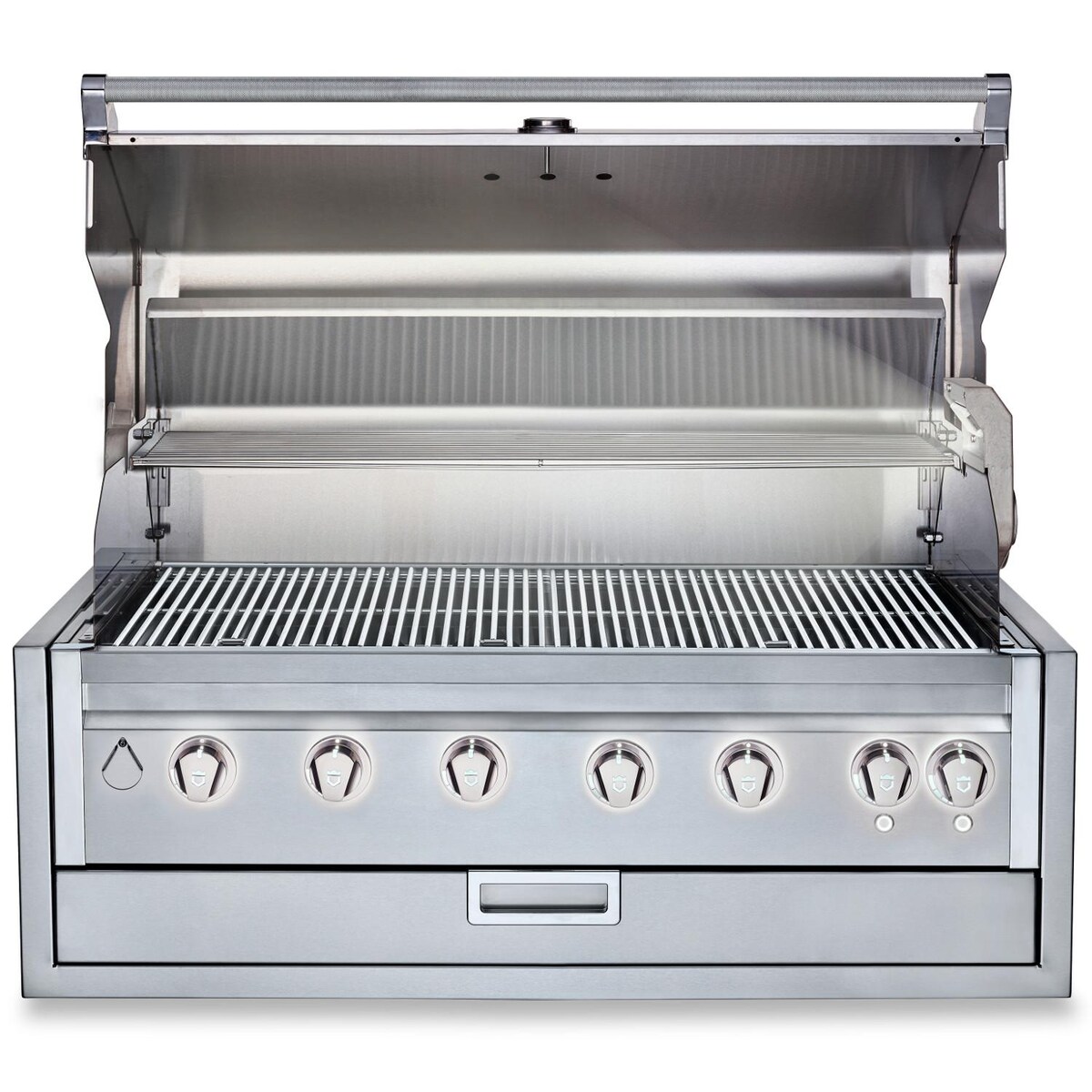 Crown Verity Infinite Series 42-Inch Built-In Propane Gas Grill W/ Lights