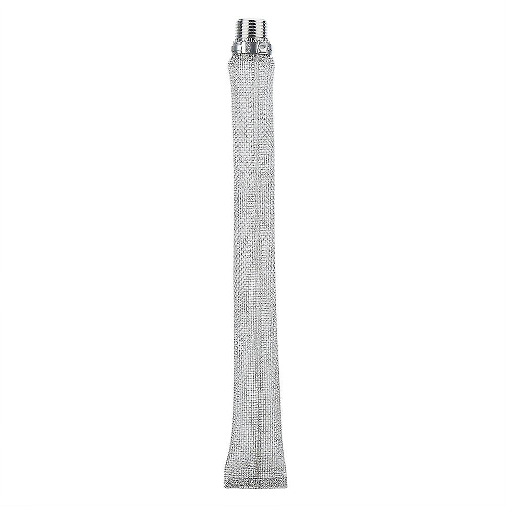 1/2in NPT Stainless Steel Beer Filter Screen Mesh Filter for Homebrew Beer Kettle Mash Tun(12in