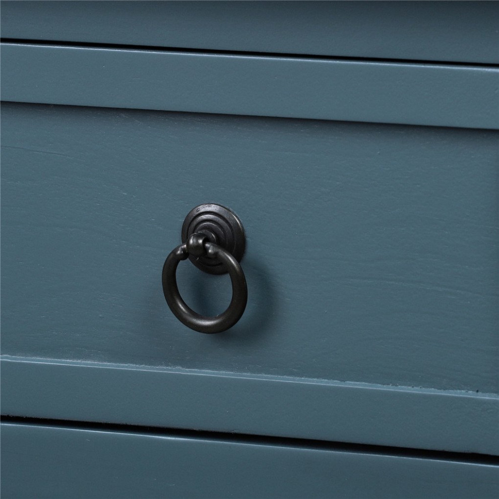 Traditional Console Table  Hardwood Frame  amp4 Drawers With Ring Pulls   Traditional   Console Tables   by Decor Love  Houzz