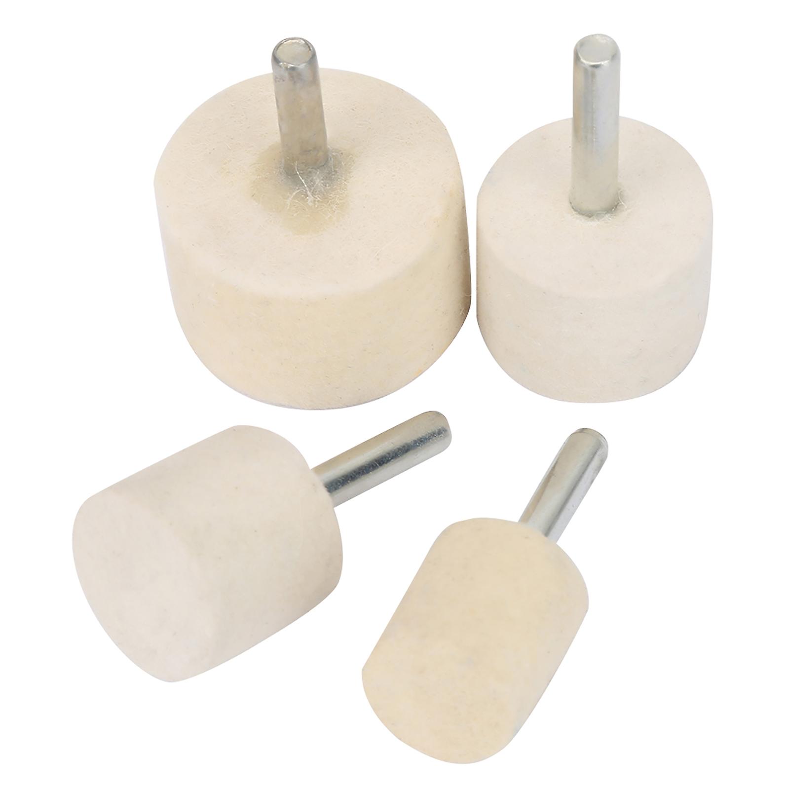 5 Set Of Cerium Oxide Powder   4pcs Wool Felt Polishing Buffing Wheels