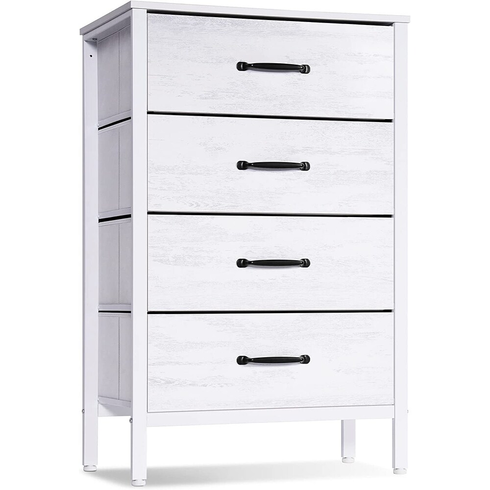 White Dresser with 6 Drawers  Wide Dresser for Bedroom and 50\