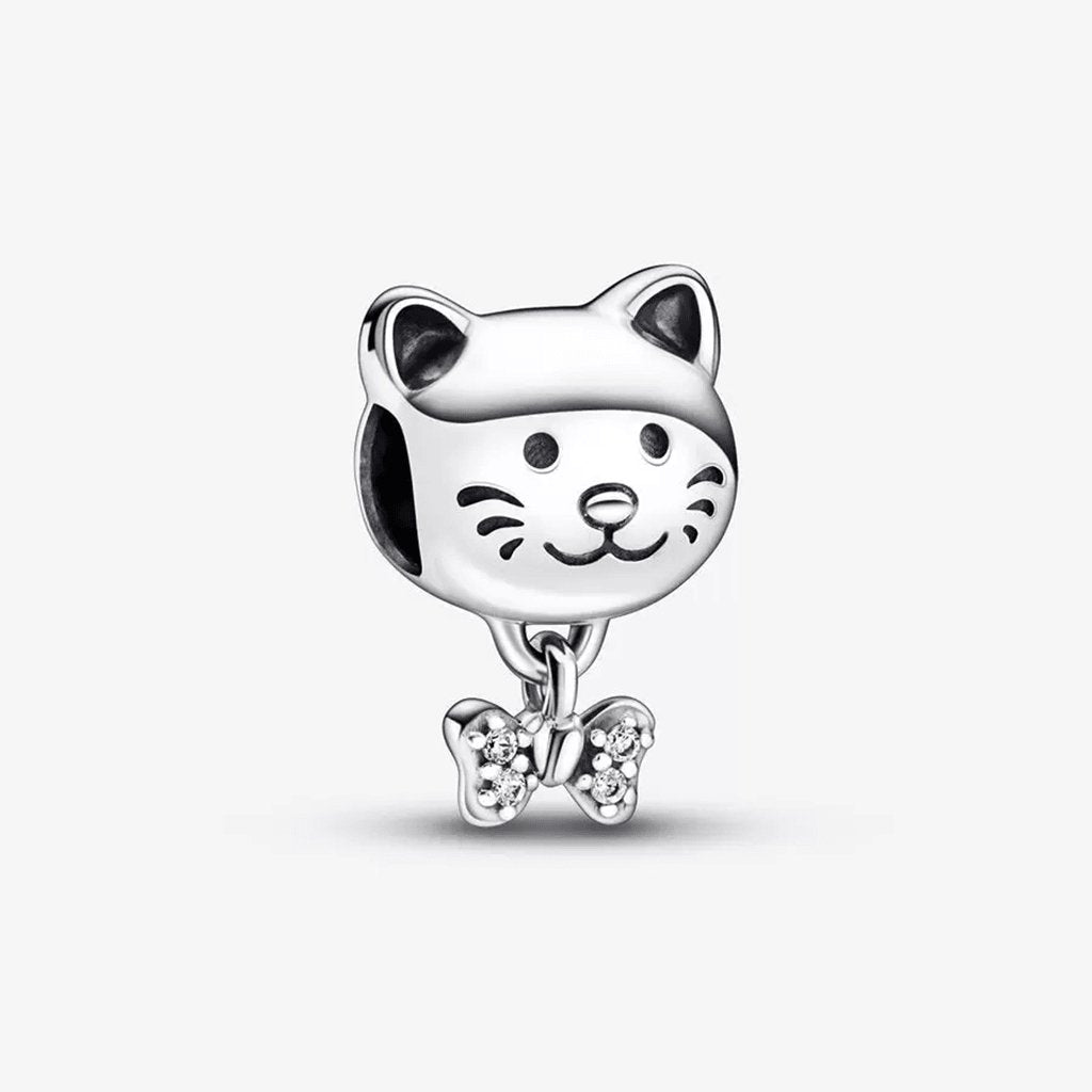 PANDORA  Pet Cat & Bow Charm