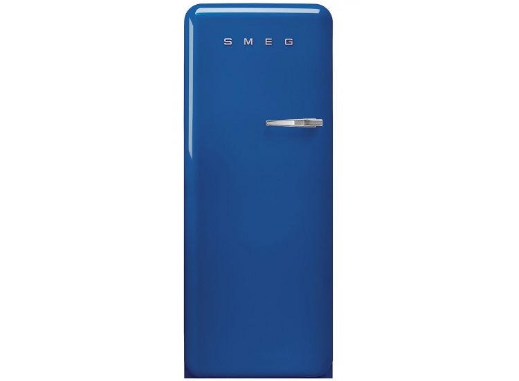 Smeg 50's Retro Style Aesthetic Blue Left-Hinge Refrigerator